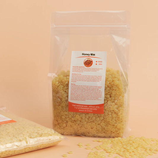 Honey Hard Wax Beads