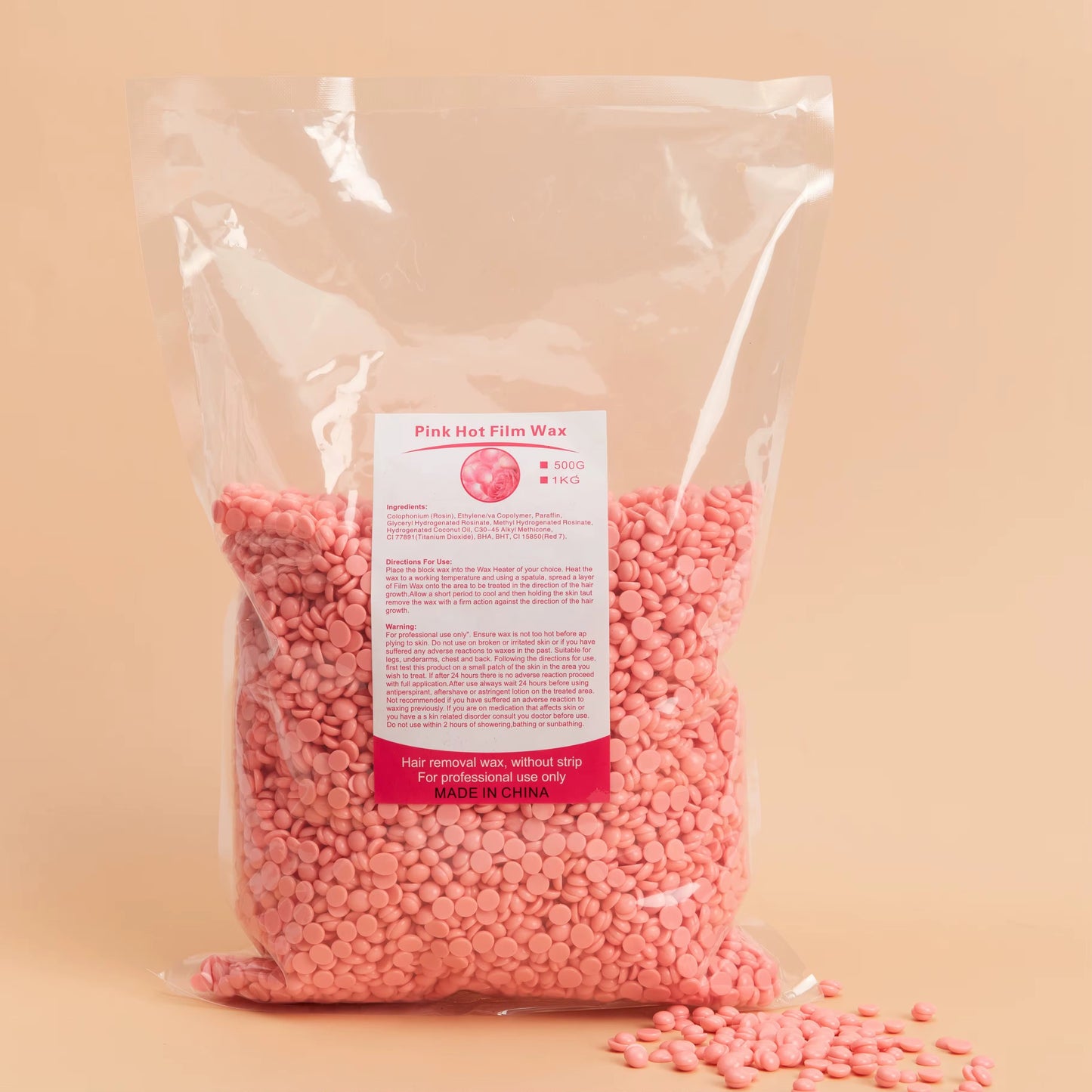 Rose Hard Wax Beads
